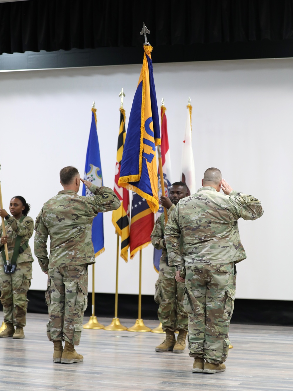 1108th TASMG completes the mission, transfers authority to 1100th TASMG in CENTCOM Ceremony