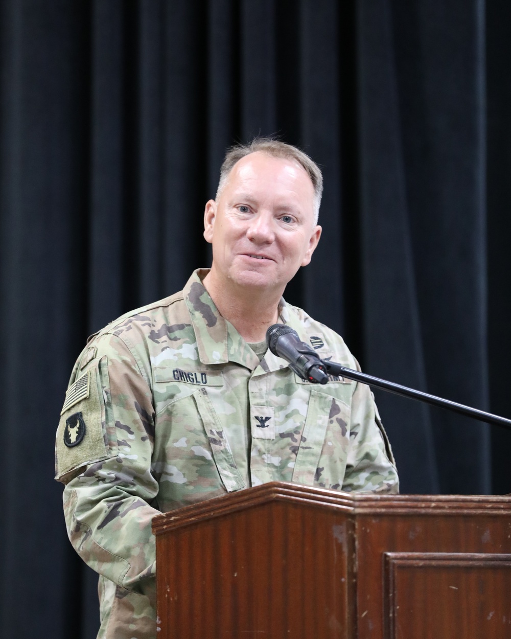 1108th TASMG completes the mission, transfers authority to 1100th TASMG in CENTCOM Ceremony