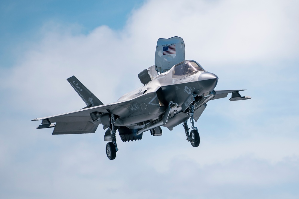 VMFA-225 Conducts Large-Force Air Defense Exercise Aboard USS Boxer