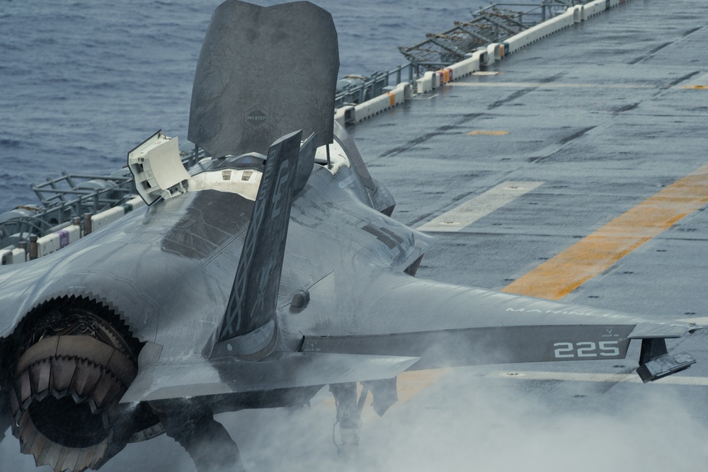 VMFA-225 Conducts Large-Force Air Defense Exercise Aboard USS Boxer