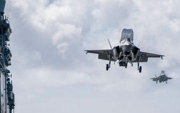 VMFA-225 Conducts Large-Force Air Defense Exercise Aboard USS Boxer