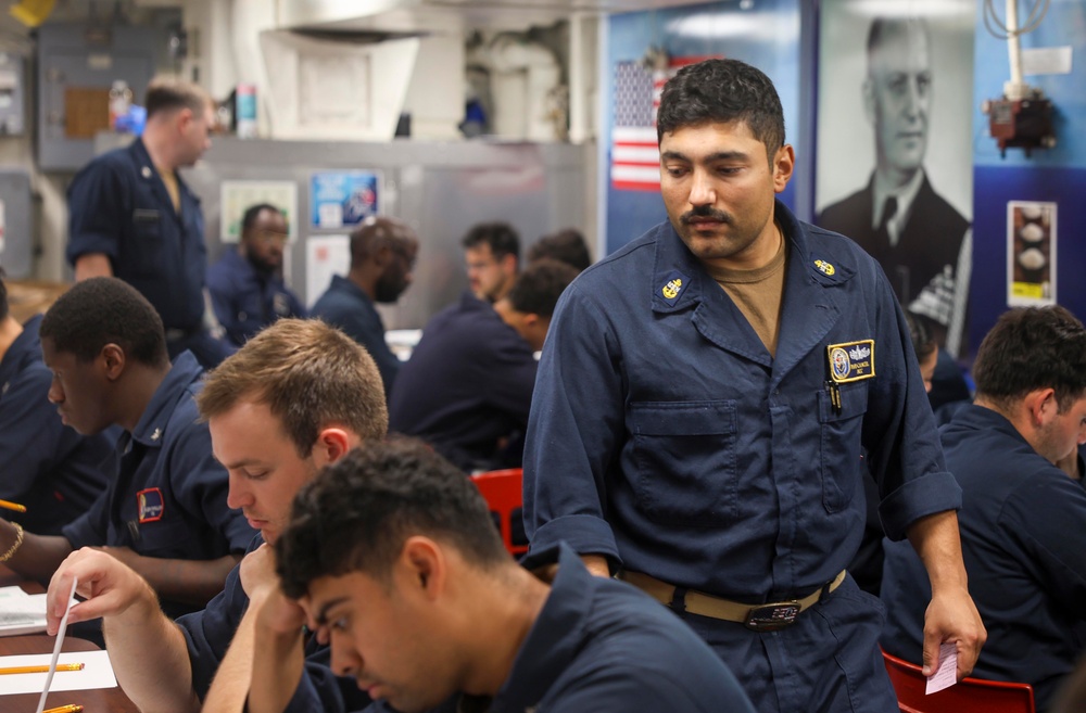 USS Arleigh Burke Advancement Exam