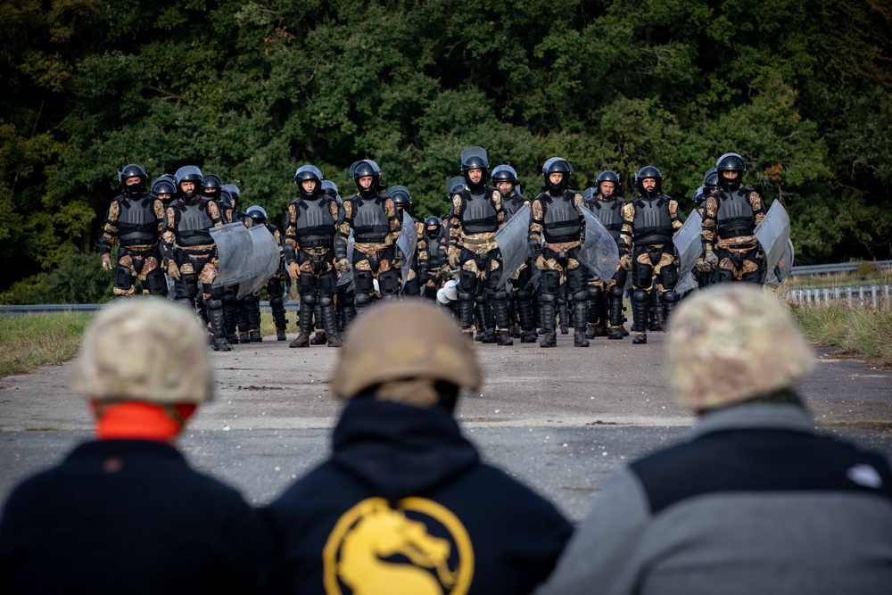 KFOR 34 Conducts Crowd Riot Control Training