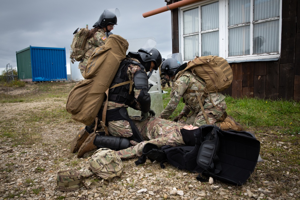 KFOR 34 Conducts Crowd Riot Control Training