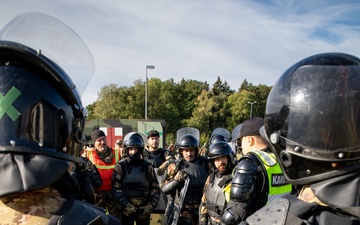 KFOR 34 Conducts Crowd Riot Control Training