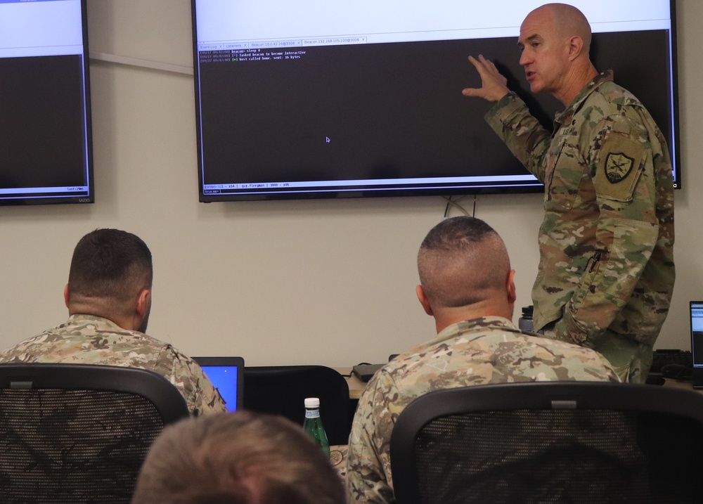 Maryland Army Guard hosts cyber exchange with Bosnia and Herzegovina counterparts