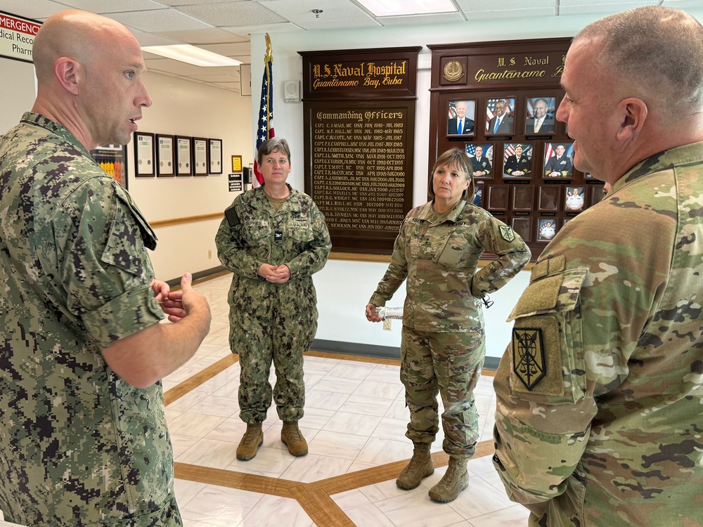 U.S. Naval Hospital Guantanamo Bay hosts 200th Military Police leadership