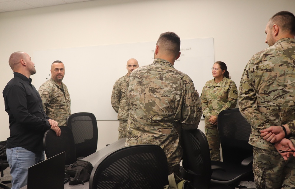 Maryland Army Guard hosts cyber exchange with Bosnia and Herzegovina counterparts