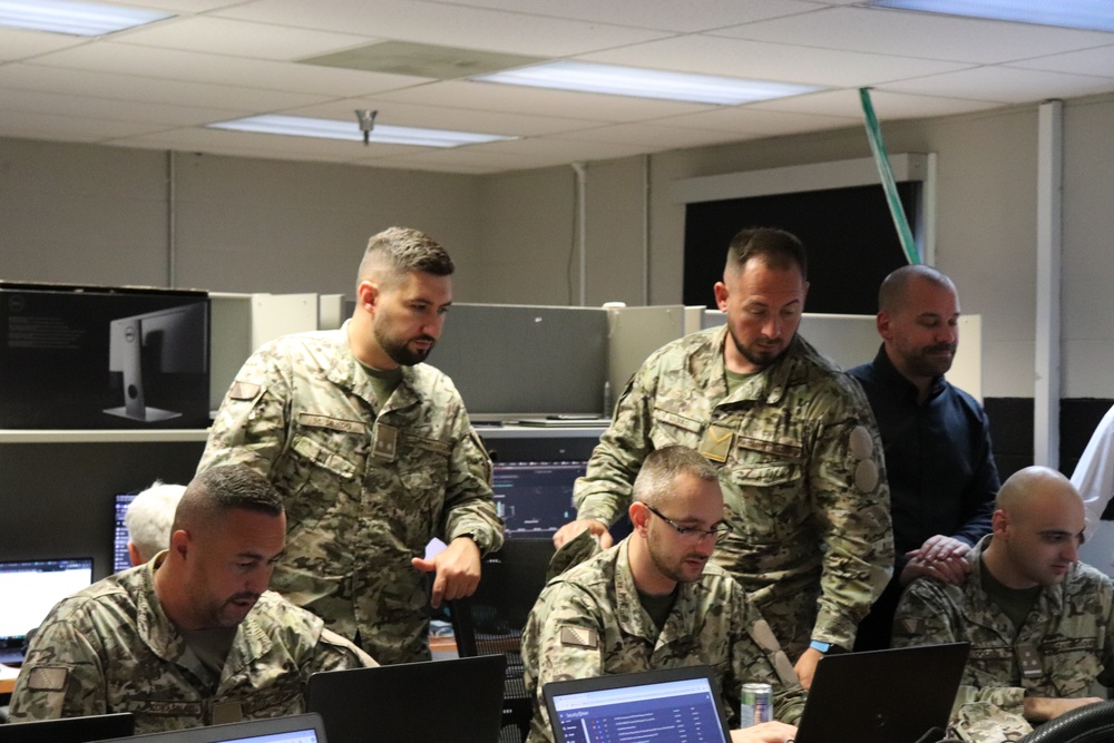 Maryland Army Guard hosts cyber exchange with Bosnia and Herzegovina counterparts