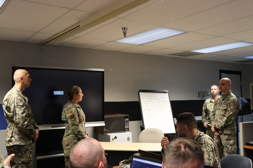 Maryland Army Guard hosts cyber exchange with Bosnia and Herzegovina counterparts