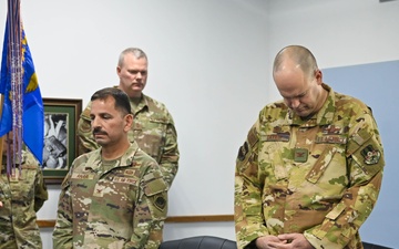 386th AEW salutes new commander