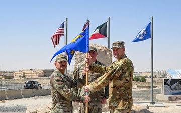 386th AEW salutes new commander