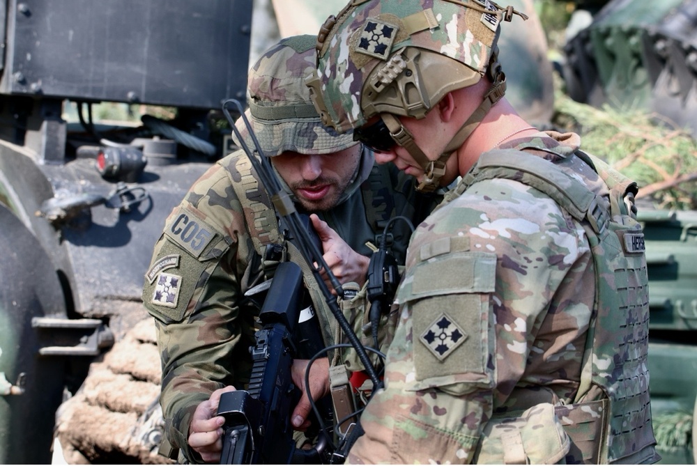1st Bn., 68th Arm. Reg. marks completion of Operation Lion Forge