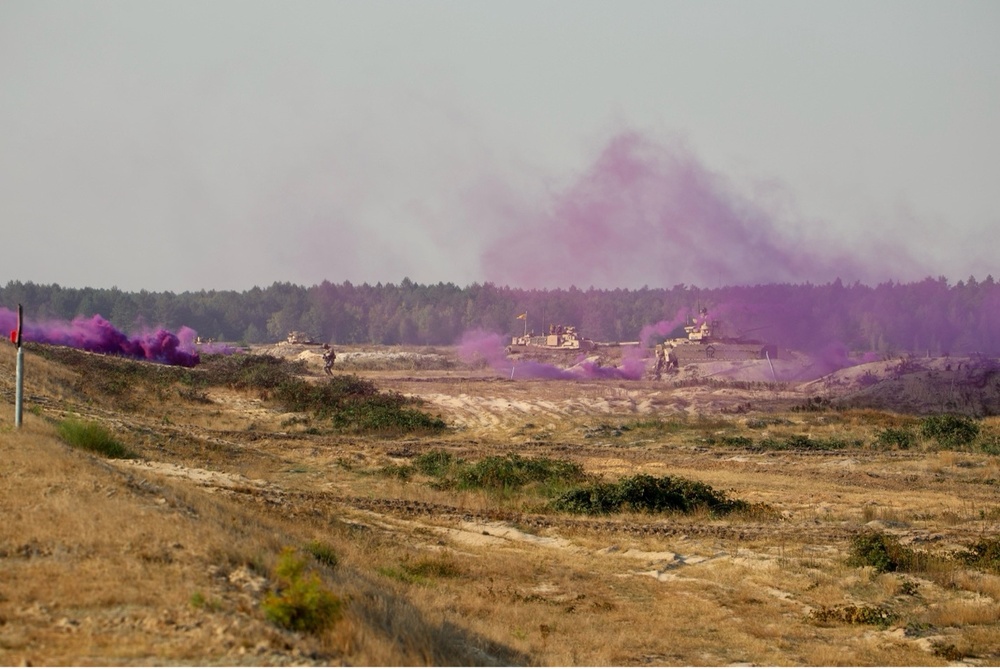 1st Bn., 68th Arm. Reg. marks completion of Operation Lion Forge