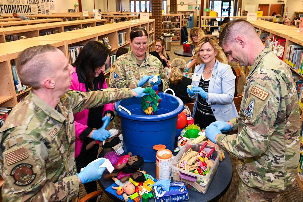 Peterson-Schriever First Sergeant Council partner with Corona Fall Space Force spouses