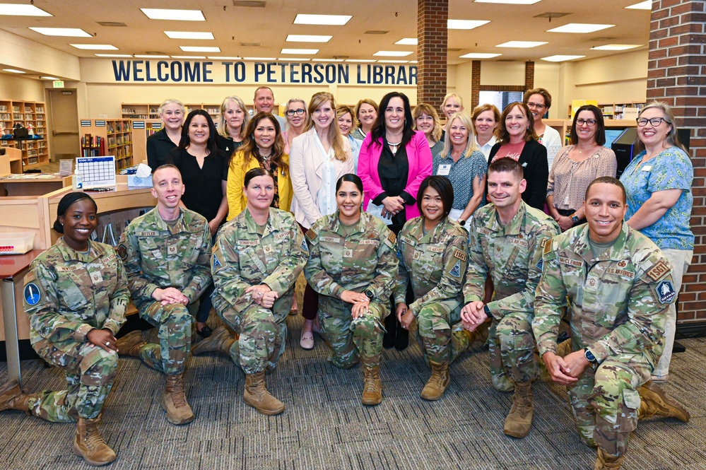 Peterson-Schriever First Sergeant Council partner with Corona Fall Space Force spouses