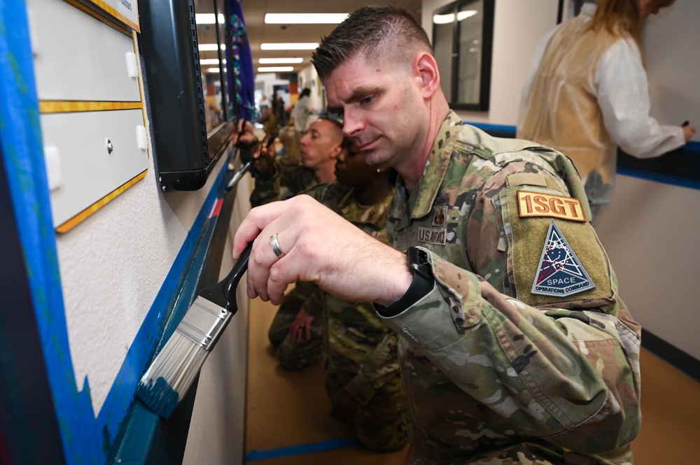 Peterson-Schriever First Sergeant Council partner with Corona Fall Space Force spouses