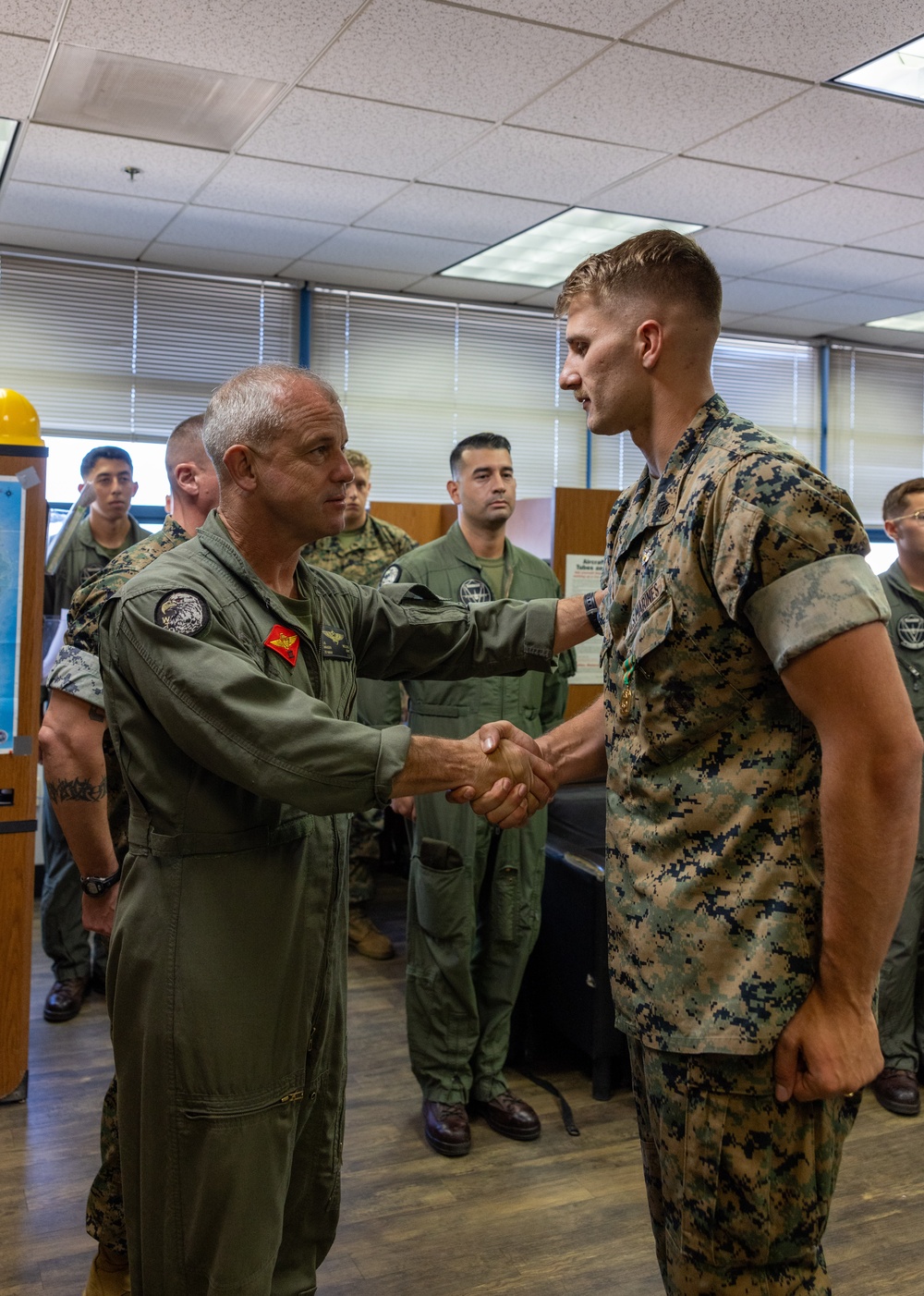 Wing Commander awards outstanding Raiders
