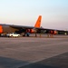 Test and Evaluation B-52 Orange Tail Landing