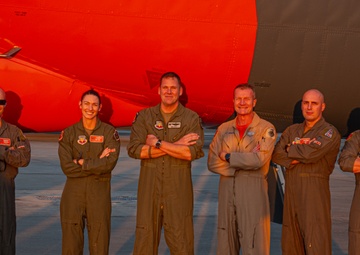 Test and Evaluation B-52 Orange Tail Landing