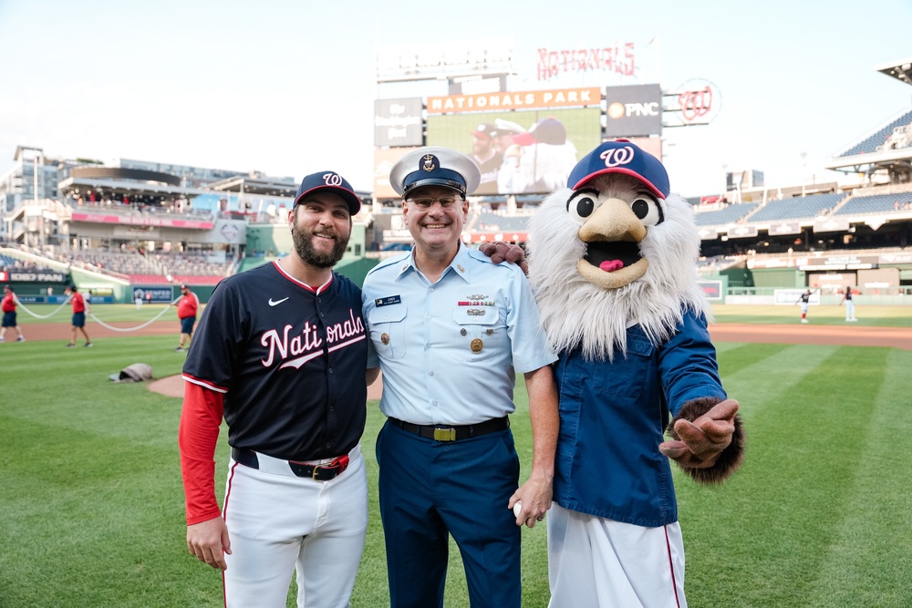 2024 Coast Guard Day Pre-Game Ceremony Washington Nationals