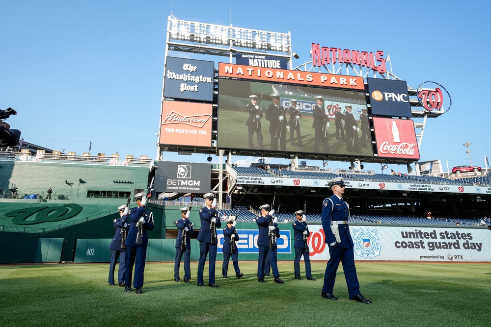 2024 Coast Guard Day Pre-Game Ceremony Washington Nationals