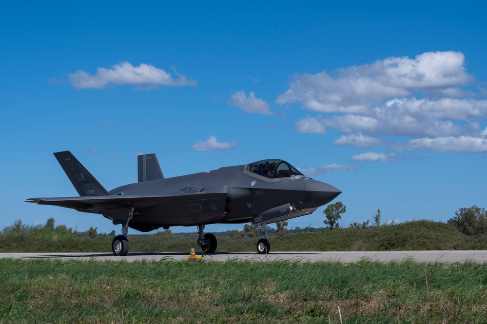 U.S. F-35s launch into Ramstein Flag exercise alongside NATO allies