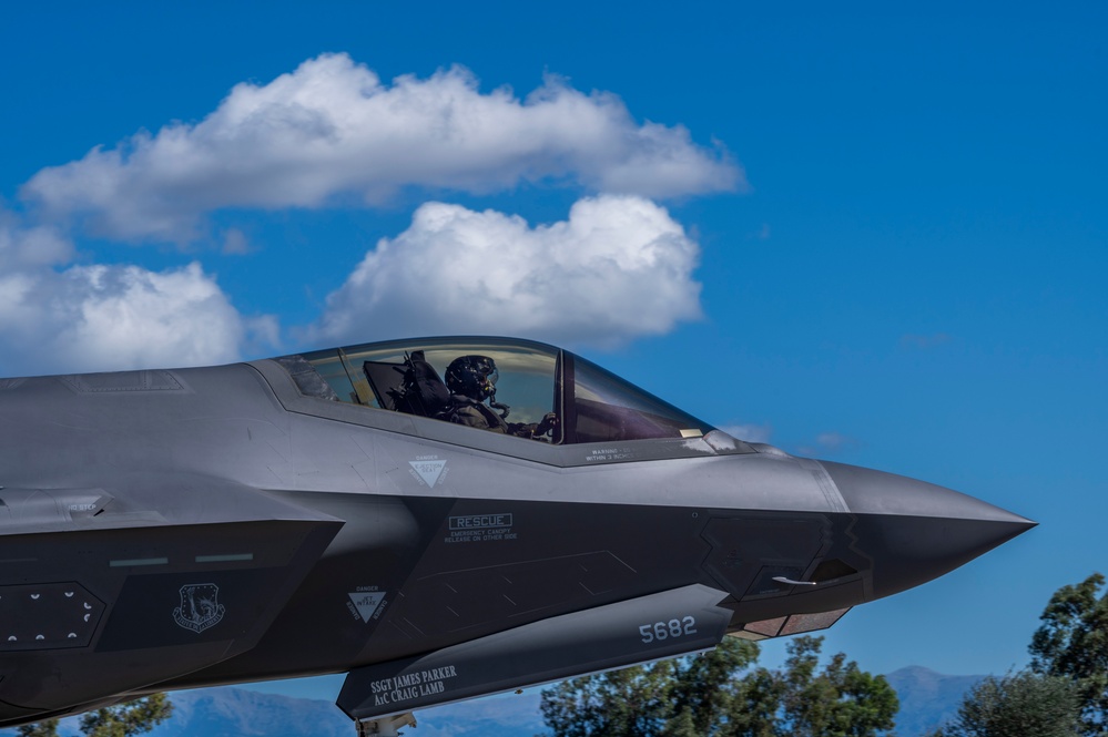 U.S. F-35s launch into Ramstein Flag exercise alongside NATO allies