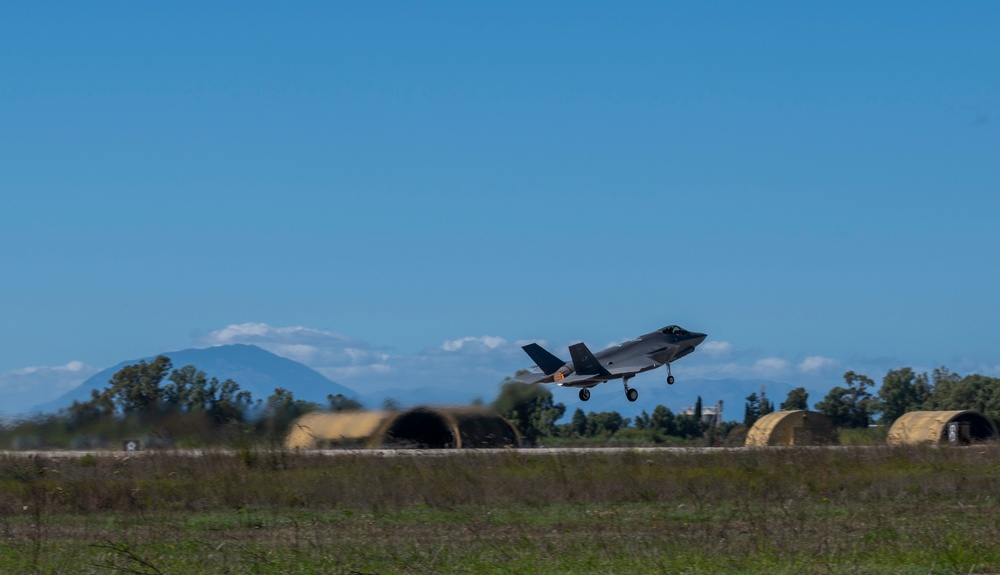 U.S. F-35s launch into Ramstein Flag exercise alongside NATO allies