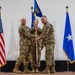 The 379th EABG conducts mass change of command