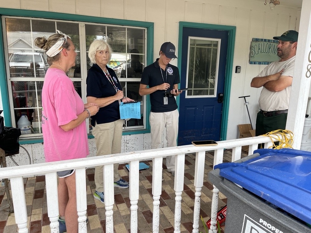 FEMA Helps Survivors After Hurricane Helene