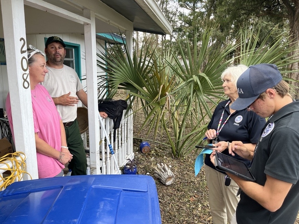 FEMA Helps Survivors After Hurricane Helene