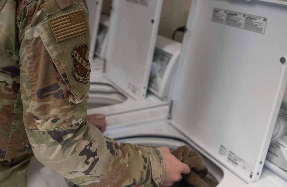 New commercial washers, dryers enhance dorm life at Maxwell AFB