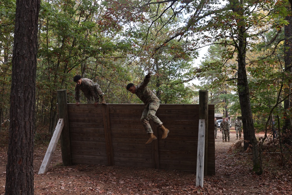 Up and over the wall