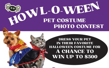 Spooky Sidekicks Can Help Exchange Shoppers Win Big in Howl-O-Ween Pet Photo Contest