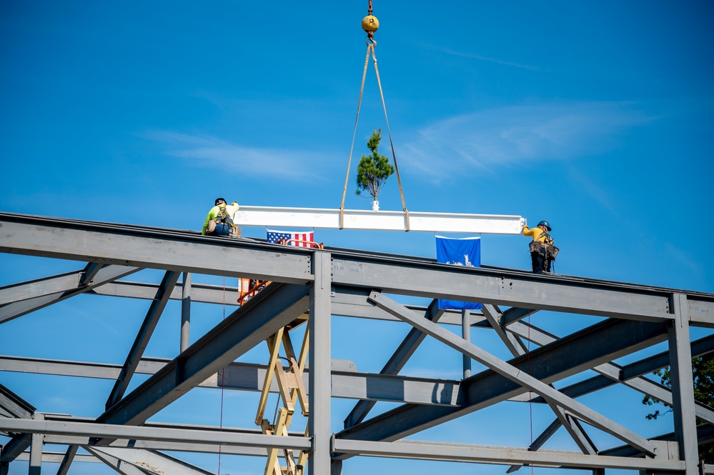 CTNG hosts topping-off ceremony for new Putnam Readiness Center