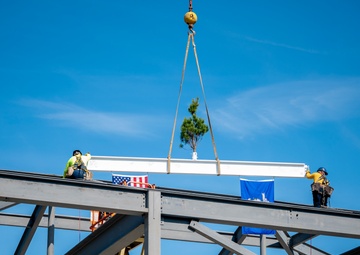 CTNG hosts topping-off ceremony for new Putnam Readiness Center