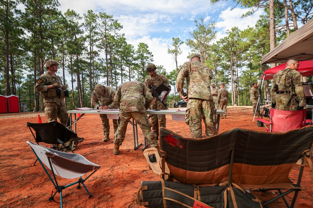 The Army Best Squad Competition Day Land Navigation