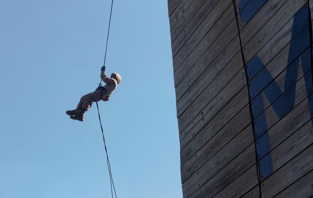 Delta Company Rappel Tower