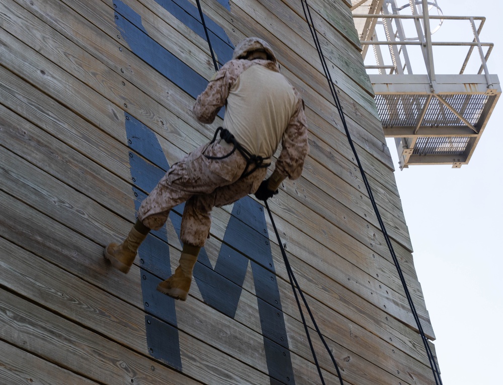 Delta Company Rappel Tower