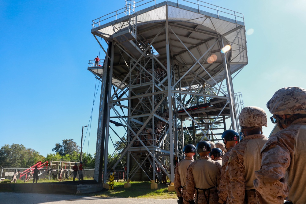 Delta Company Rappel Tower