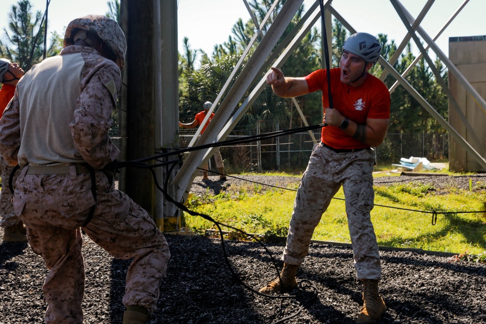 Delta Company Rappel Tower