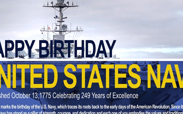 NNSY Celebrates Navy Birthday