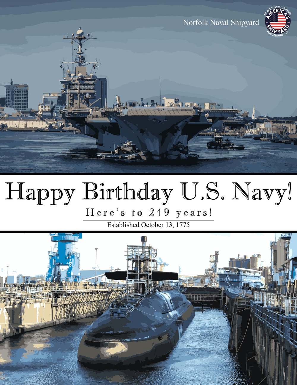 NNSY Celebrates Navy Birthday