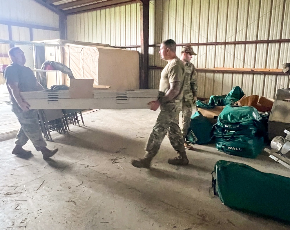 181st FSRT Stands Up to Support Hurricane Helene Recovery Efforts