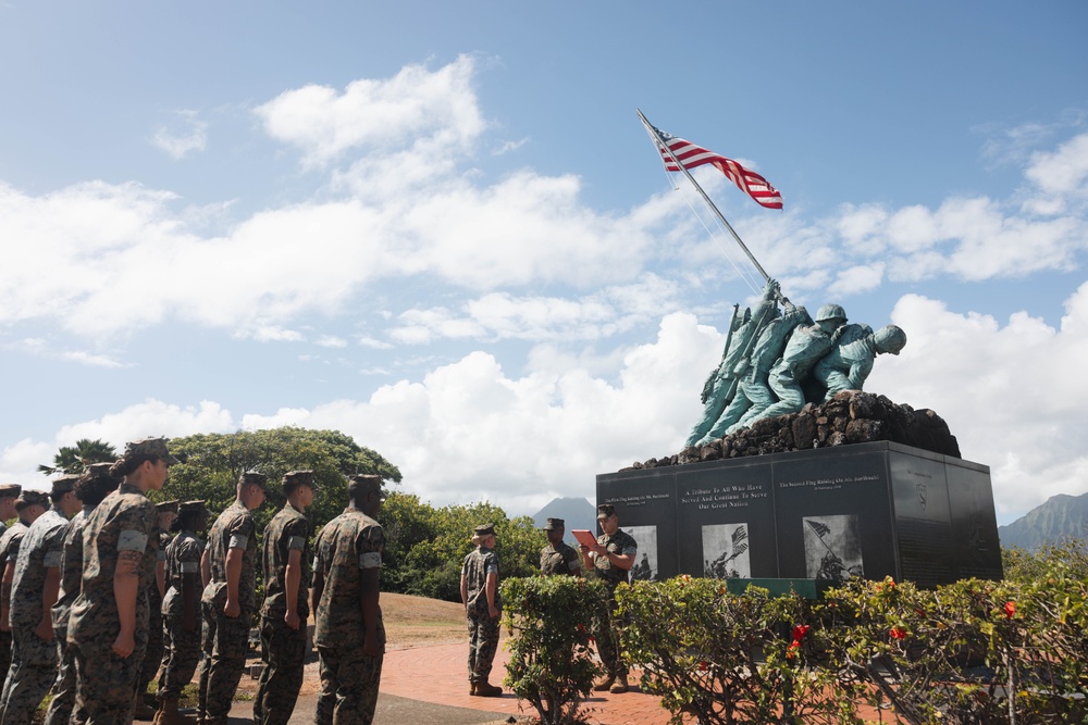 3d MLR Marine promotes to the rank of Corporal