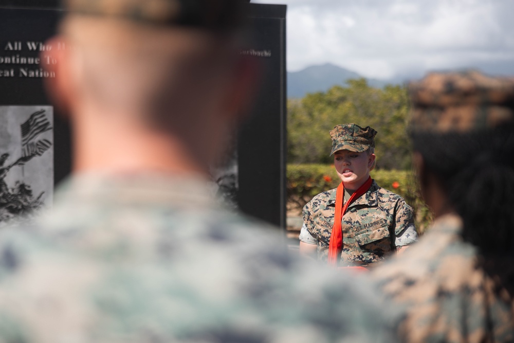 3d MLR Marine promotes to the rank of Corporal