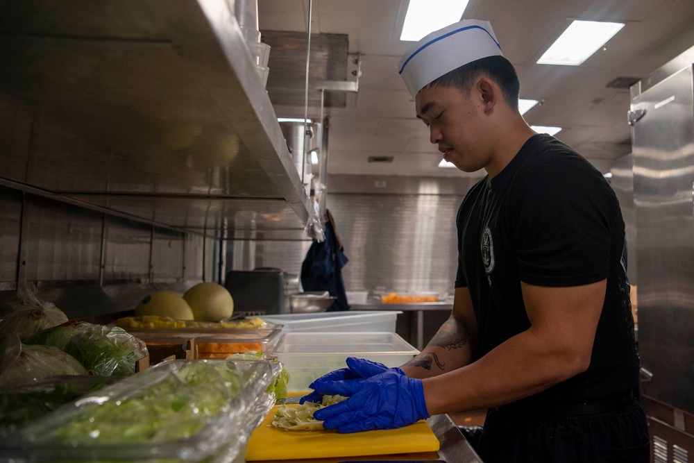 Makin Island Galley Operations