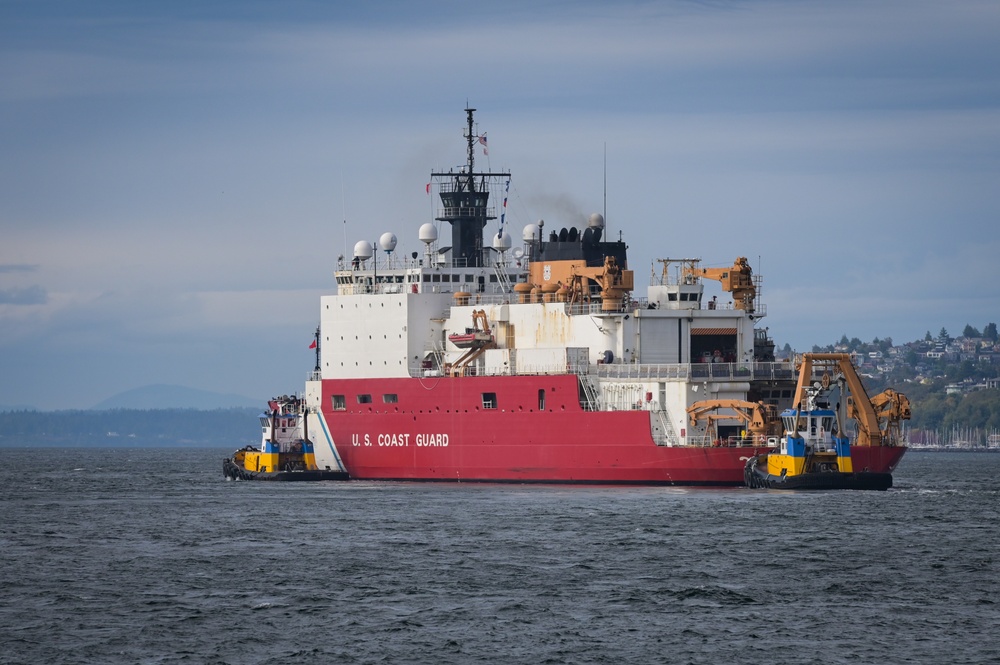 Coast Guard Cutter Healy departs Seattle to resume Arctic Operations