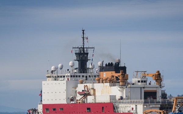 Coast Guard Cutter Healy departs Seattle to resume Arctic Operations